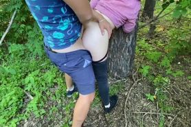 fucked stepsis in the woods and cum in mouth