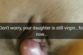 My daughter's 40 year old bf sent me this video from our house, while i`m on work.
