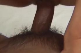 Ai blows dick and then slide it in her wet fanny