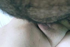 BBW with creamy pussy gets fucked rough with body shaking orgasm