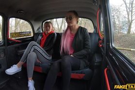 Identical Sisters Screw Euro Cabbie - Lady Zee
