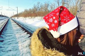 Winter Outdoor Amateur on the Railway