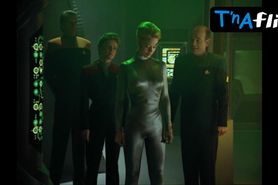Jeri Ryan Sexy Scene  in Star Trek: Voyager