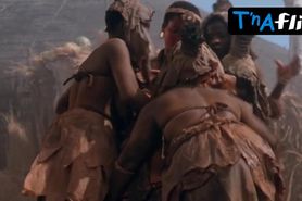 Dudu Mkhize Breasts, Butt Scene  in Shaka Zulu