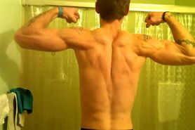 Sexy Straight Redneck With Lean Vascular Muscles Private Flexing