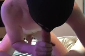 iPhone POV Transexual Shemale gets dick sucked and fucks ginger raw