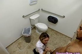 Slut Recorded Fucking In Public Toilet
