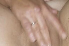 Naughty Native American pussy squirts everywhere then gets fucked and creampied : ) (At_homefun)