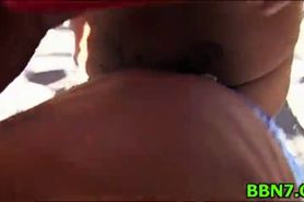 Alluring babe getting gaped hard in her hot pussy - video 22