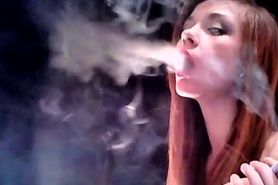 Stunning Shelby smoking