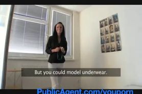 PublicAgent Stunning Estate Agent sells herself