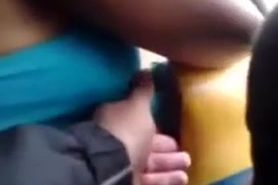 Man gropes woman on bus