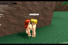 Screw Fat Ass Red Hair Chick In The Woods (Roblox)