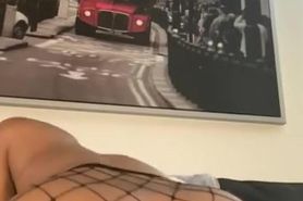 [Full Video -Part 2] Black Teen Rides Dildo on Table