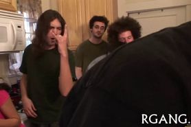 Girl satisfied by her guy - video 17