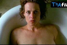 Sigourney Weaver Breasts Scene  in A Map Of The World