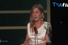 Jennifer Aniston Sexy Scene  in Screen Actors Guild Awards