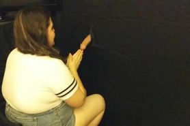 first time at private Gloryhole without husband