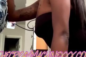 Sexy Black Teen Gags On BBC & Takes Her First Facial • 2 Angles + Cumshot On Modelhub