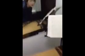 Chinese girl fucked by her music instructor