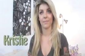 Meet Kristi Creme see her get fucked on FyreTV- Brand New Faces