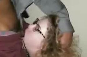 facefuxk fat white hoe during party
