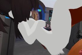 bunny gets fucked by racoon in vrchat