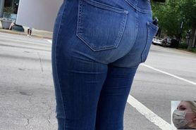 Candid 4k - Bubbly Butt in Jeans Just For You