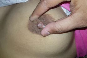 Pressing The Breast Boobs Tits Nipples Milk 60