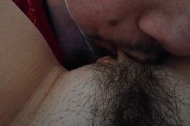 BDSM Slave Greedily Licks Mistress's Pussy