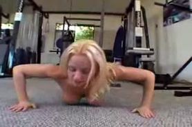 teen babe fucked by trainer