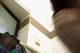 Women spied in public toilet by hidden camera