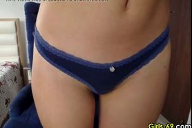 horny teen loves stripping on webcam