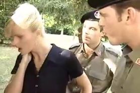 Lisa Crawford - French Babe fucked by two soldiers