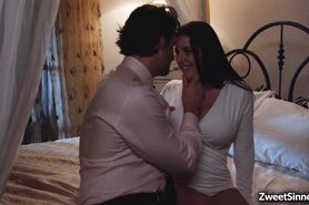 Valentines day fuck with Angela White and Jay Smooth
