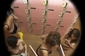 Asian gal is in a bathing spa and gets part6