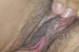 Native girl fingering her tight wet pussy before I fuck her