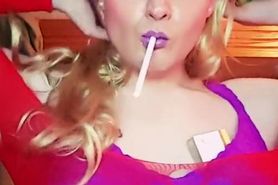 Sexy Teen smoking Naughty girl