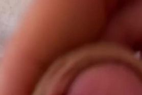 Close up masturbate dick
