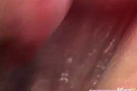 Japanese AV Model has hairy nooky licked before is drilled  a lot