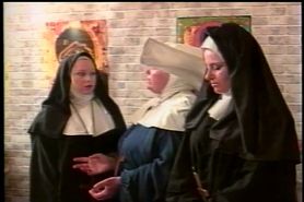 Kinky lesbian nuns BDSM style