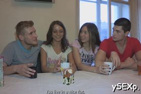 Whores crave for group sex - video 60