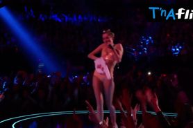 Miley Cyrus Sexy Scene  in Mtv Video Music Awards