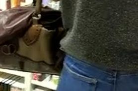 Cumshot On Girl In Bookstore 2