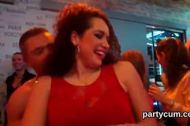 Sexy cuties get absolutely wild and naked at hardcore party - video 1