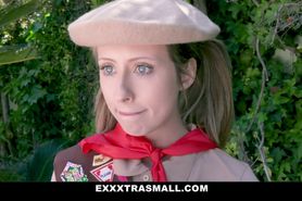 ExxxtraSmall - Petite Girl Scout Sells Pussy for a Box of Cookies