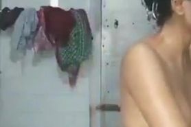Desi girl shower