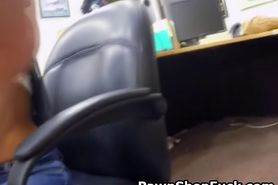 Huge Breasted Black Brittney White Sucking Dick In Office POV