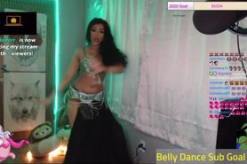 Ghostgirlxoxx  Arab streamer  belly dance sexy twitch