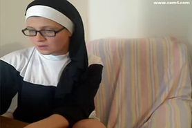 Naughty Katholic Nun on Adult Webcam Chat